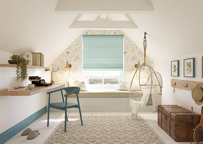 Donegal, Iceicle - Motorised Roman Blind - Image 8
